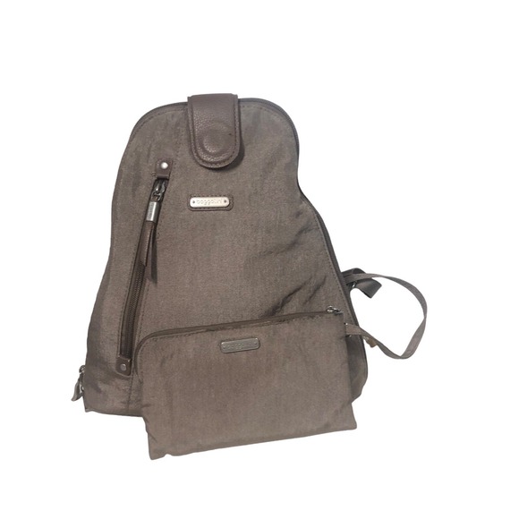 Baggallini Backpack Womens Metro Portobello Shimmer Phone Wristlet Combo Travel - Picture 7 of 10